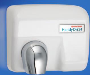 4kW no-touch model; the Handy Dri 24, a no-touch model rated at 2.