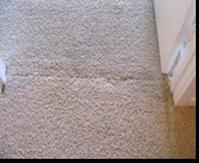 Soiling which is earth and other dirt walked into the carpet which can be removed by vacuuming or rinsing with water.
