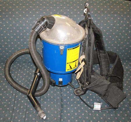 Back pack vacuum Back pack vacuum cleaners are portable and frequently used. They are particularly useful for areas like stairs. Back pack vacuum Back pack vacuums are often used for commercial use.