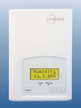 Product Overview The VH7200 humidity controller family is specifically designed for control of humidification and dehumidification equipment such as steam header direct injection, desiccant wheel, or