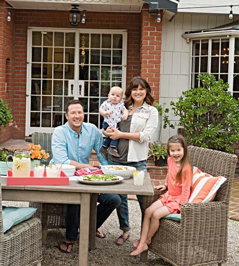 HOME DECORATING IDEAS, ORGANIZING TRICKS, BUDGET BUYS Domestic Bliss Actress and Cooking Channel host Tiffani Thiessen s California home