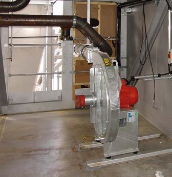 Belt dryer 2,5 to 10,0 t / H Water evaporation RATE 1 Zentrales Element im Pelletswerk Norica ist der PELLET.