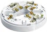 YBO-R/6PA YBO-R/6R A Conventional Latching Relay Detector Mounting Base associated with the CDX Range of Detectors and is fully compatible with the majority of existing conventional fire alarm and