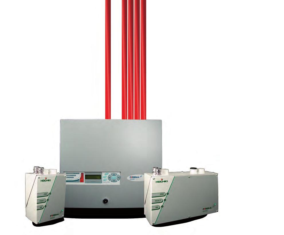 FIRElink Air Sampling System Hochiki s FIRElink range of high sensitivity air sampling equipment consists of