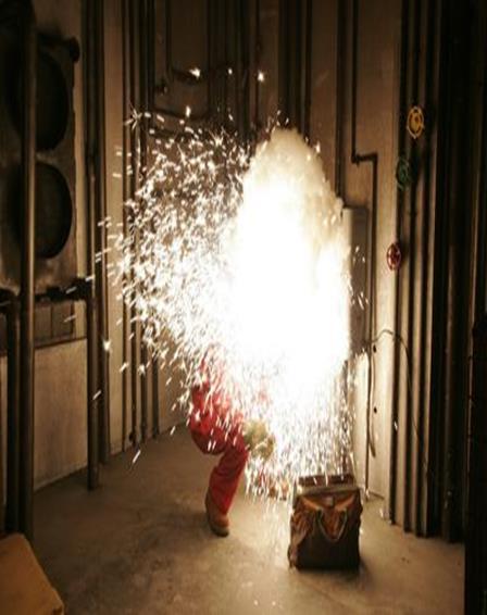 Physical arc is created when electricity conducts unpredictably between exposed phases or to ground Arc Flash can occur in low voltage (LV) and high voltage (HV) electrical systems Arc flash events