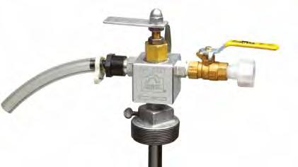 COOLANT PROPORTIONER Eriez Proportioner is a water-driven, positive displacement proportioner which dispenses coolant on demand at the desired concentration.