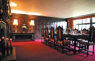 The drawing room is spacious and furnished in Art Deco style with plenty of comfortable seating.