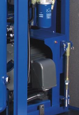 Integrated Dryer (optional) is designed specifically for the QGB to save space and cost while providing a consistent dewpoint.