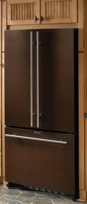 That explains our pride in presenting the new Jenn-Air Oiled Bronze suite. It s a fresh alternative for pleasing clients of discerning tastes and a refreshing option to stainless steel.