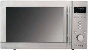 SBIM30X built-in microwave oven + grill + steam vessel flat ceramic base (no ) for superefficient cooking EAN 9345025000354 power levels control panel stainless steel grey enamel cavity with ceramic
