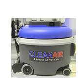 Vacuums Clean Air The CleanAir is a highly filtrated vacuum designed for use in areas where air quality or silence is of the