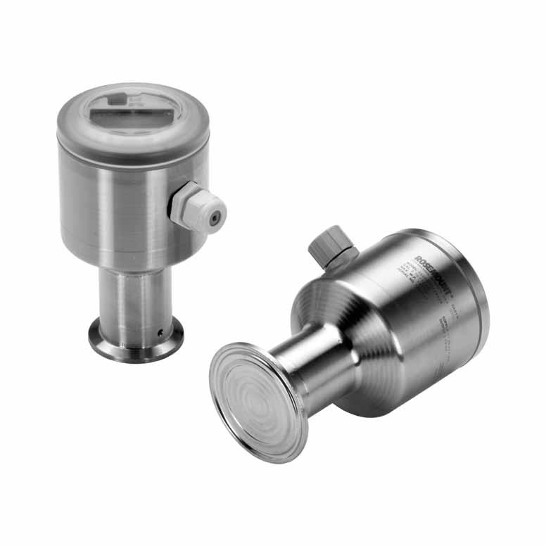 Product Data Sheet December 2012 00813-0100-4027, Rev BB Rosemount 4500 Hygienic Pressure Transmitter ProductDiscontinued R 37-01 Hygienic design conforms to 3-A and EHEDG standards Demonstrated