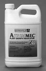 PLANT GROWTH REGULATORS - PLANTS, SHRUBS & TREES SPECIALTY CHEMICALS ATRIMMEC A systemic plant growth regulator spray-applied to retard growth of hedges, shrubs, trees and groundcovers Reduces