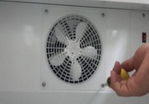 Instructions to Replace the Evaporator Fan Motor. Fan Guard 1.