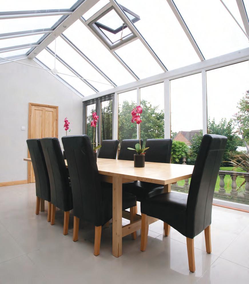 6 Made to measure The interior design of your conservatory is so important you need to ensure your dreams and aspirations come true!