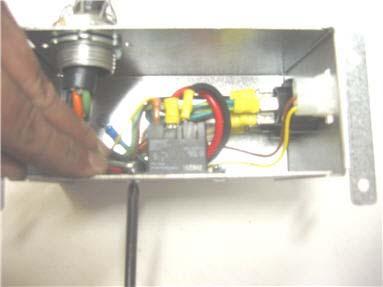 5. Hood Relay (North America Only) 1. Remove Cord Entrance Box.