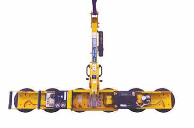 MR611 (500kg) Dual Circuit Vacuum Lifter Glass Vacuums The Woods Powr-Grip MR611 updated now to include a tilt function along with 180 o rotation, this is an excellent addition to Hird s hire fleet,
