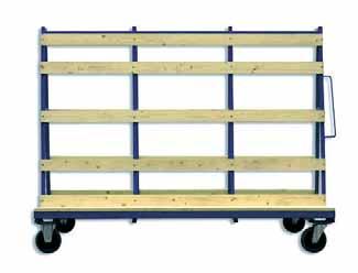 A-frame trolleys, plate glass trolleys and slab buggies are used particularly in conjunction with our range of glass handling equipment, such as vacuum glass lifters and