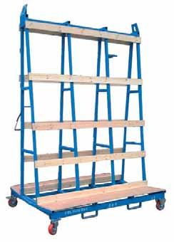 liftable) *Not suitable for road transportation when loaded 1000kg 1500kg Liftable (certificated liftable) A-frame Capacity 1000kg Trolley size L2000