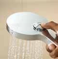GROHE Jet A focused circular spray that delivers a refreshing burst