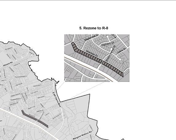 Area Existing zoning R-17