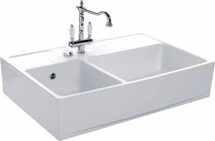 Berlioz 60 The Berlioz 60 apron fronted sink is a modern