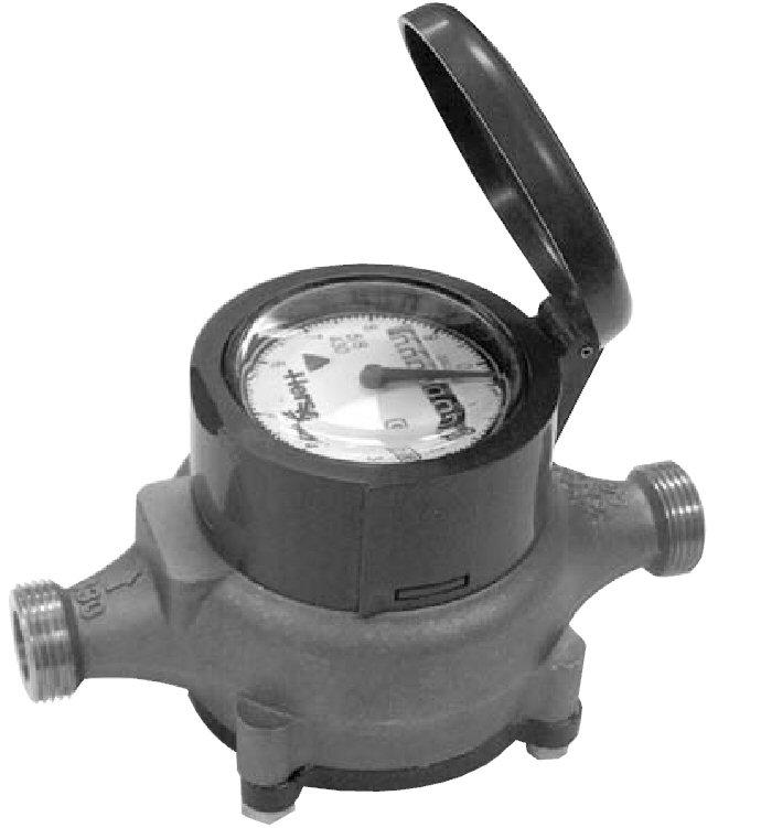 Fixed pressure loss devices Water meters Various models and configurations Chart in