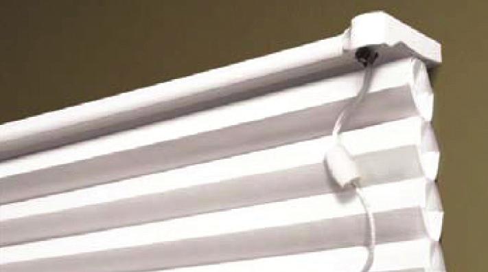Can be installed with a cord tensioner that neatly holds the bottom of the loop in place against the window frame. 3.