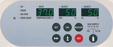 Through the combination of a PID (Proportional, Integrated and Differential) control system for ultra-precise temperature control and a cabinet-air sensing system which accurately monitors inside
