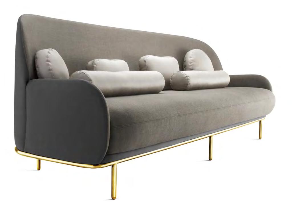 «Sofas and Armchairs Beetley Sofa Designer: Jaime Hayon Sofa 220W x 85D x 95H / 250W x 85D x 95H Beech frame upholstered in a choice of