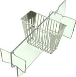 Unimice Polycarbonate Cage Divider Kits Divide living quarters and food access.