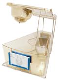 Optimice Cage Top Prop Suspends open cage top to avoid contamination from setting down.