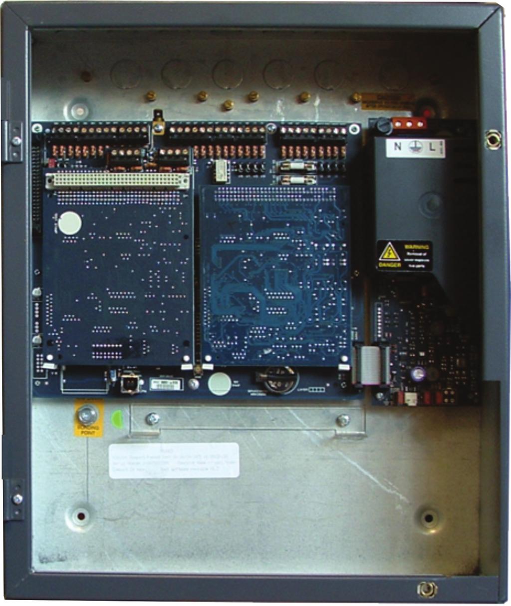 Vigilon COMPACT fire system Panel installation The Vigilon Compact Panel is supplied in parts, it is important to check the contents of each package: Back box assembly Inner door assembly Outer door