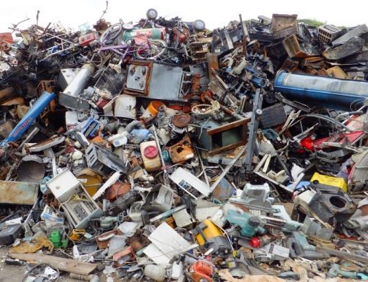 a. Mixed Scrap Metal containing e-scraps Mixed scrap metals have been exported to China for about 20 years, and have recently started exported to South East Asia.