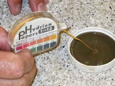 1:1 soil to water ph test in classroom: Soil Health Soil ph 1. Soil sampling should be completed as instructed in step 1 under Quick in-field hand test. 2. Fill scoop (29.