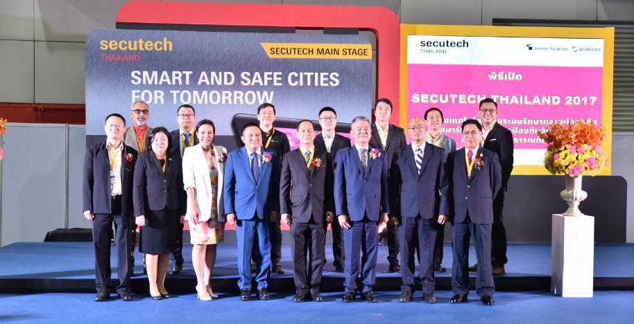 The show, held from 16 18 November 2017 at Bangkok International Trade and Exhibition Centre, hosted 130 world-renowned exhibitors and showcased a full spectrum of cutting-edge smart security