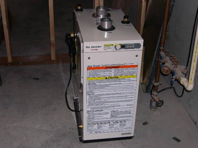 Efficient Water Heating Gas, propane or oil water heater Min. EF.