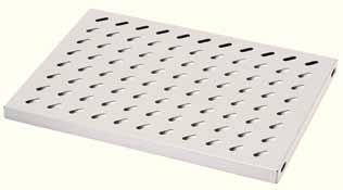 0 mm Perforated sheet Phosphate corrosion protection Colour Grey RAL 7035 Black RAL 9005 Delivery set Shelf Mounting in 19 frames Shelf dimensions, (W D H) mm 1 Для шкафа 600 мм (60A-01-60-08хх) 465