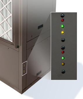 Figure 4: External LED annunciators MicroTech III SmartSource Unit Controller LED's I/O Expansion Module LED's Three control choices are offered with the MicroTech III SmartSource control system: