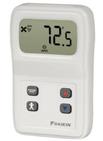 Operation With Temperature Display, Indicates, ALARM, Override and Occupancy.