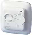 WARM AIR HAND DRYERS Controls for Underfloor Heating ELECTRONIC THERMOSTAT OTN 1991H11 The OTN electronic thermostat provides on / off control up to 3600W, 16A.