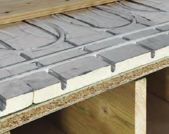 Installations normally fall within three categories: SOLID / SCREEDED FLOORS The screed is an important and integral part of the UFH system, transferring energy from the pipes to the area to be