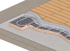 location of the manifold and intended floor construction.
