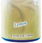 Helpful in soothing depression and stress. 90-5084 LEMON, 10ML BOTTLE $16.
