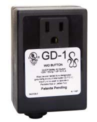 8 oz (GD-1) 10 oz (GD-2 Dual) Flame Retardant 220 F Ambient ABS Max 15 ft UL Listed 1 year limited Shown: GD-1 Actual