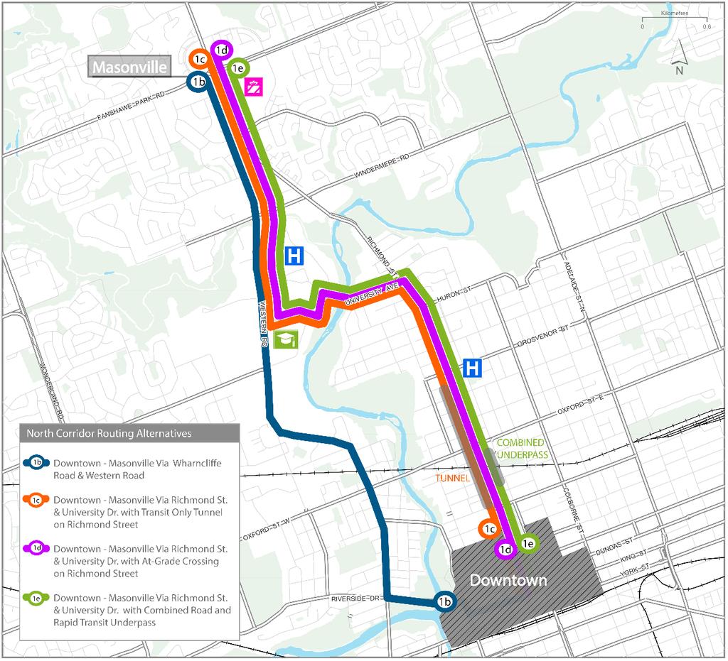 LONDON S RAPID TRANSIT INITIATIVE MASTER PLAN 3.11.1 Feedback Received The preliminary preferred alternative was presented to the public at PIC 4 on February 23, 2017 (Appendix A).