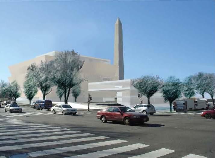 TIER II DRAFT ENVIRONMENTAL IMPACT STATEMENT In addition to the views from within the Washington Monument Grounds, the Plaza Alternative would affect the multi-directional panoramic views from