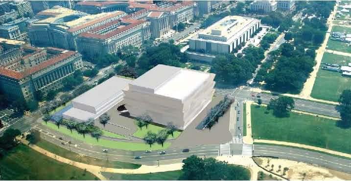 NATIONAL MUSEUM OF AFRICAN AMERICAN HISTORY AND CULTURE The Plaza Alternative would also affect long views and vistas to and from Washington Monument Grounds and the surrounding historic buildings