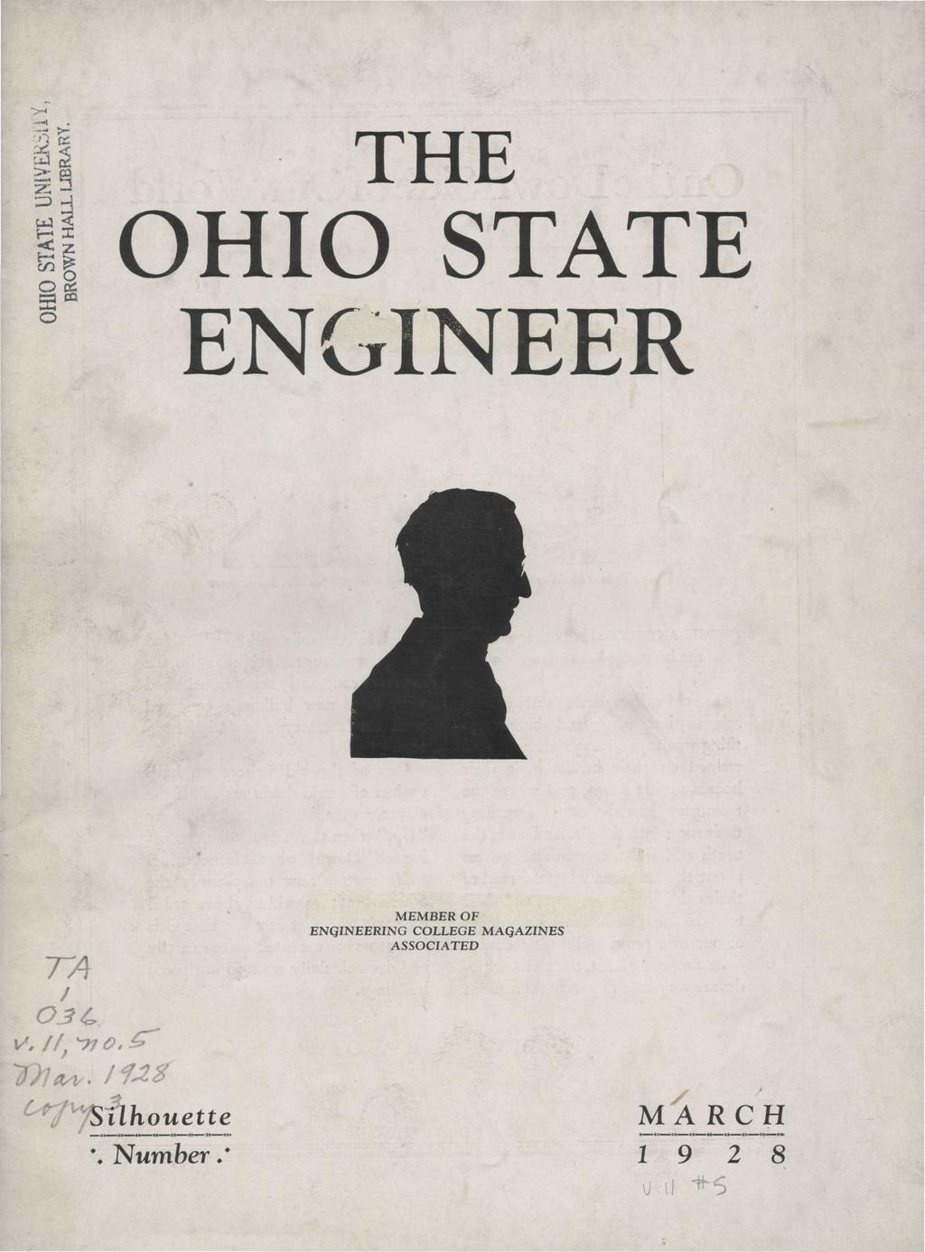 THE OHIO STATE ENGINEER MEMBER OF ENGINEERING