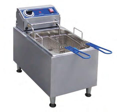 oil capacity options, there s a Globe fryer perfect